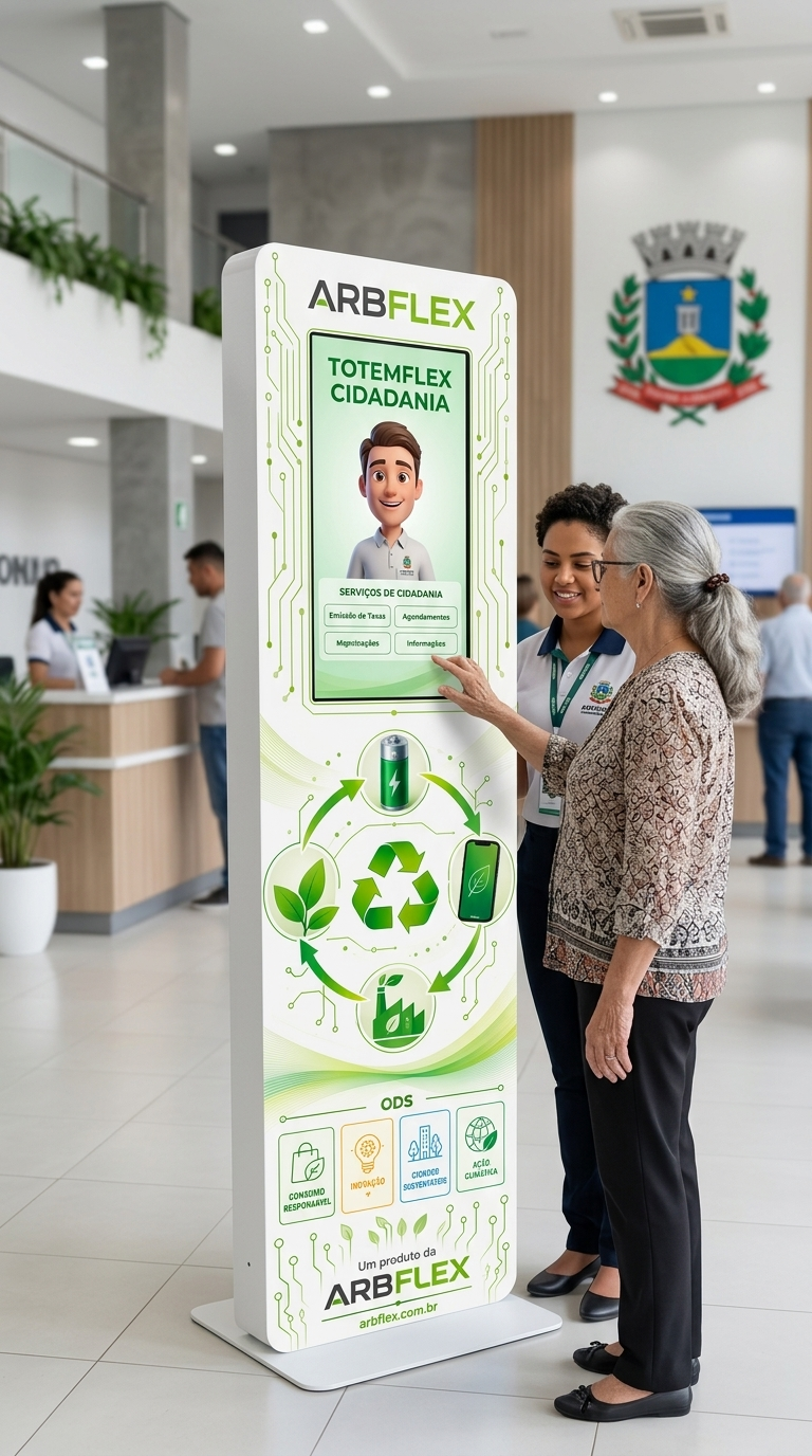 Ponto de acesso a serviços, informações públicas e canais digitais do município.
